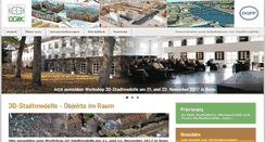 Desktop Screenshot of 3d-stadtmodelle.org